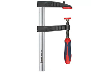 Струбцина EHOMA 800х120F с губками из чугуна, пластиковая рукоядка, мягкая накладка