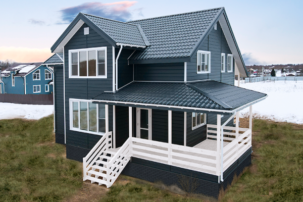 сайдинг ПВХ_Natural-брус Тундра