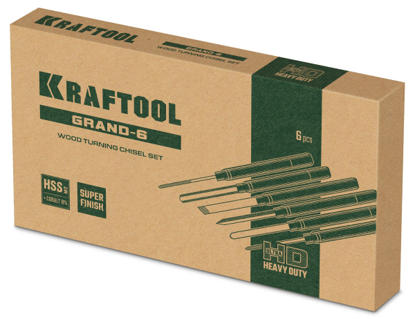 Набор токарных резцов KRAFTOOL Grand 18368_3