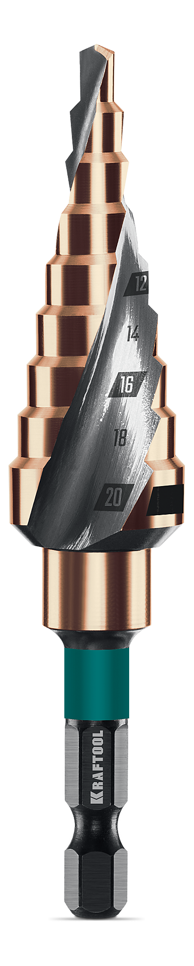Сверло ступенчатое 4-20мм KRAFTOOL 29691-4-20-9_1