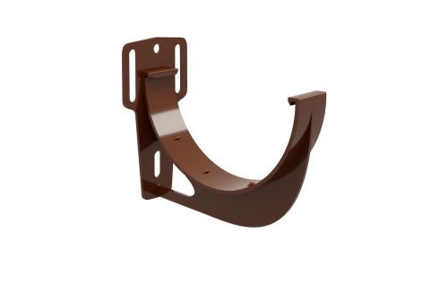 Кронштейн желоба slider Классика 120 ПВХ Grand Line шоколадный (RAL 8017)