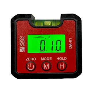 Уклономер цифровой магнитный с уровнем Woodwork DA-01