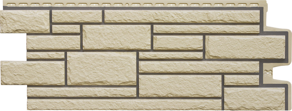 Камелот Design бежевый со швом RAL 7006