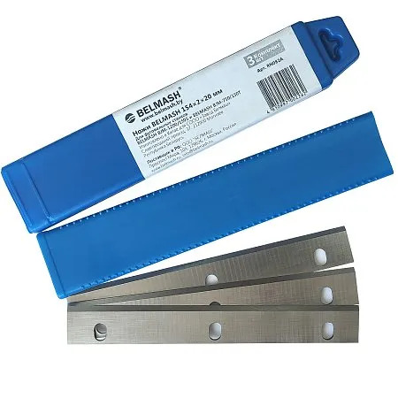 Комплект строгальных ножей 154х2х20 мм из 3 шт BELMASH RN082A (convert.io)