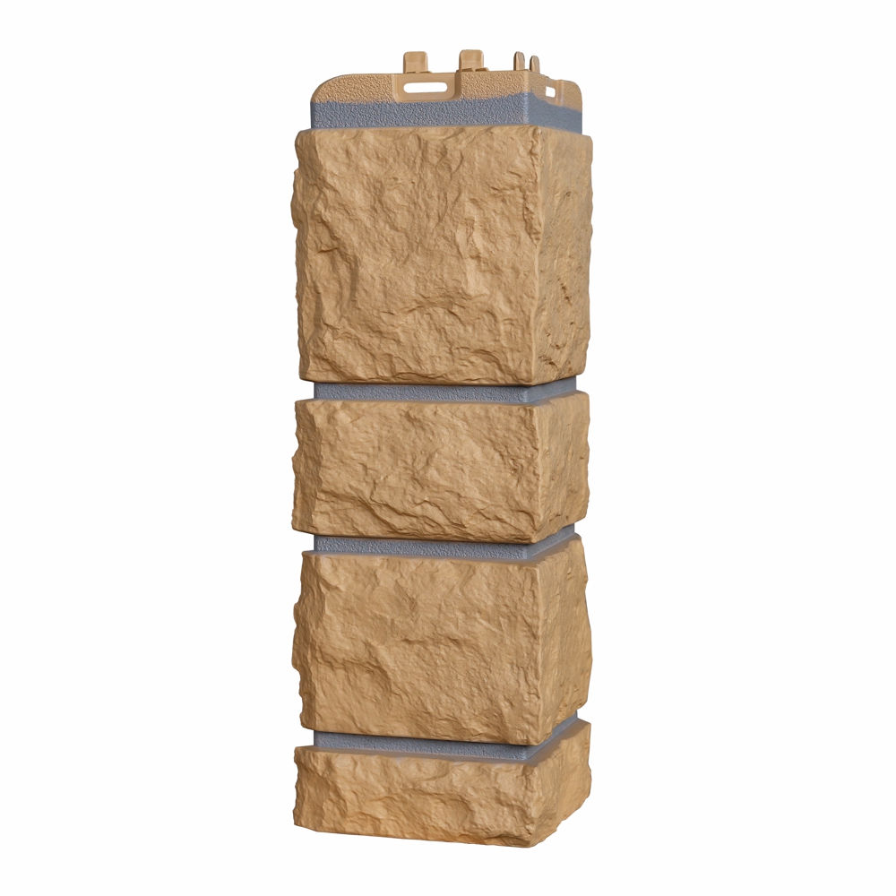 Угол Grand Line Камелот Design песочный со швом RAL 7004