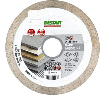 Круг алмазный 1A1R 125х1.4х10х22.23 Hard ceramics DISTAR