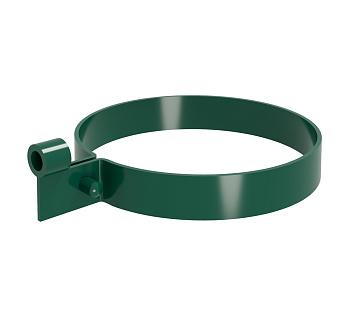 Хомут трубы Lite ПВХ Grand Line зелёный (RAL 6005)
