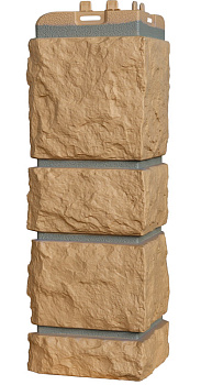 Угол Grand Line Камелот Design песочный со швом RAL 7006