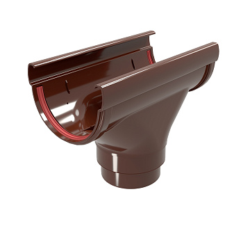 Воронка Дизайн 135 ПВХ Grand Line шоколадный (RAL 8017)