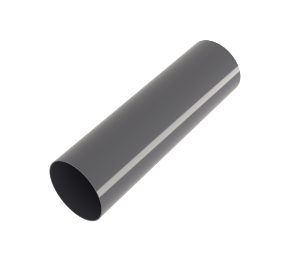 Труба ПВХ Grand Line 3м графит (RAL 7024)