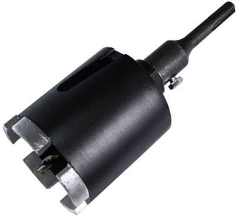 Сверло алмазное сегментное CACC 72х10хМ16#5 бетон+ переходник SKYWER