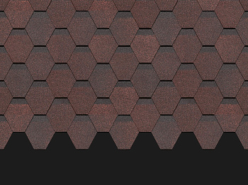 Гибкая черепица DOCKE PIE PREMIUM Коллекция Шеффилд цвет Бисквит 3м2