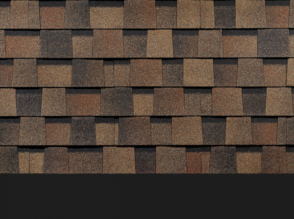 Ламинированная черепица Серия Dragon Lux, трюфель