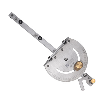 Упор угловой с транспортиром для пиления и фрезерования с шагом 1° и углом 22,5 Woodwork MIT-003