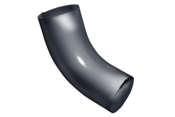 Колено 60 град Optima 100 мм RAL 7024 мокрый асфальт