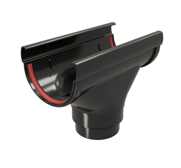 Воронка Дизайн 135 ПВХ GL черный (RAL 9005)