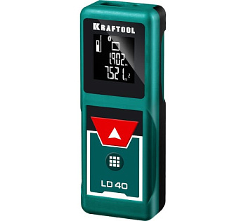 Дальномер LD-40 лазерный, дальность 5см-40м, точность 1,5мм, Kraftool