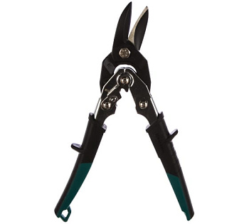 Ножницы по твердому металлу KRAFTOOL GRAND, левые, Cr-Mo, 260 мм