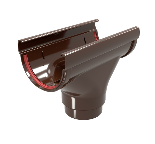 Воронка Дизайн 135 ПВХ Grand Line коричневый (RR32)