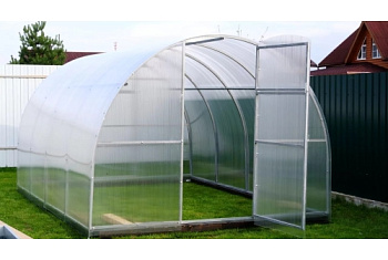 Каркас теплицы АгроПартнер ЭКО оцинкованный 4х3х2м труба 20х20мм