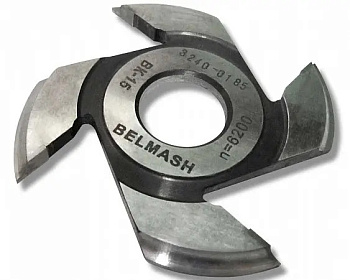 Фреза радиусная для фрезерования полуштапов 125х32х8 мм (левая), R5  BELMASH RF0024AVKL