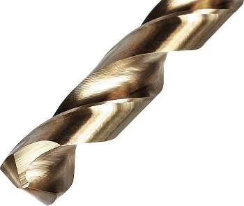 Сверло по металлу КОБАЛЬТ, сталь Р6М5К5, класс А, ЗУБР "ПРОФЕССИОНАЛ", d=5 мм