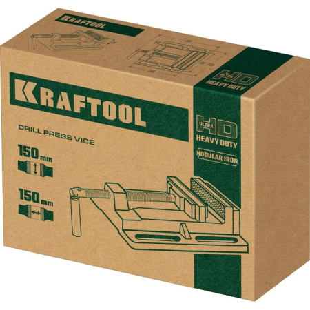 Сверлильные тиски 150мм KRAFTOOL 32715-150-5