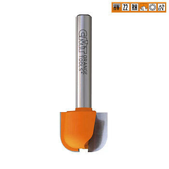 Фреза концевая с радиусным торцом D=31,7 I=16,0 S=12,0 R=6,40 CMT  951.502.11