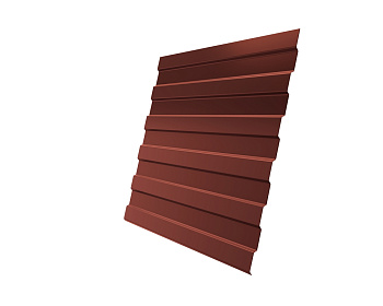 Профнастил С8А 0,45 PE RAL 8004 терракота