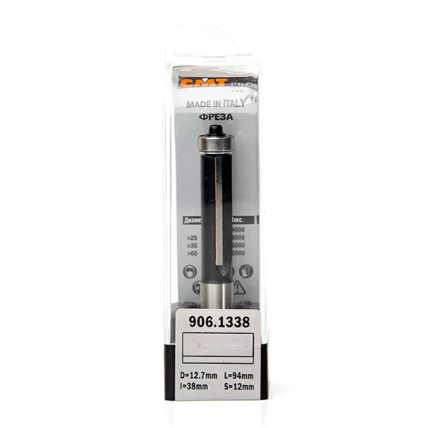 Фреза обгонная с подшипником CMT PRO 906.1338 (convert.io)