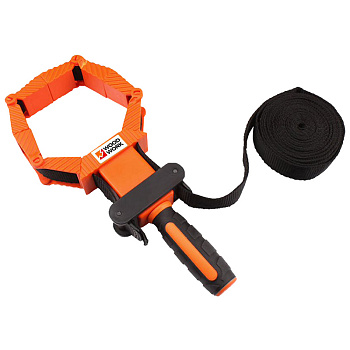 Струбцина ленточная для столярных соединений с фиксацией по периметру до 4м Woodwork CLM-400