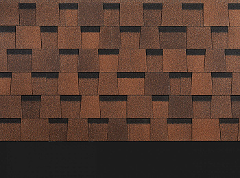 Ламинированная черепица DOCKE PIE DRAGON STANDARD Cветло-коричневый 2,38 м2