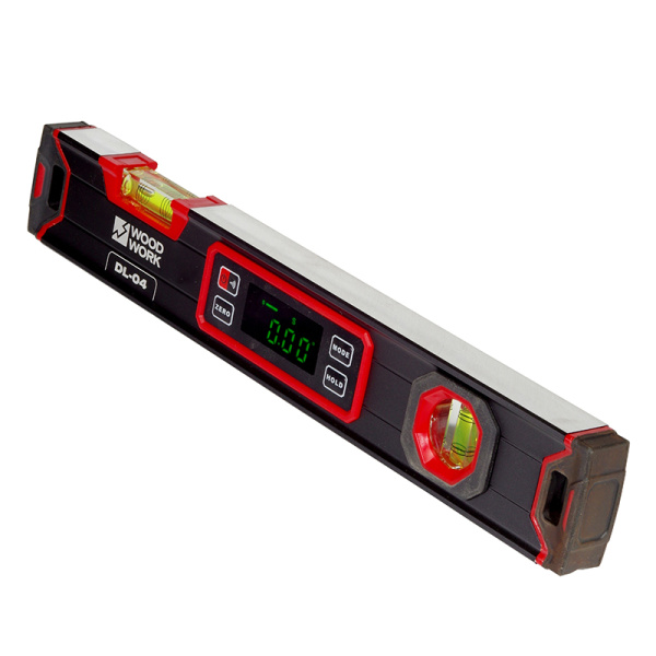 Уровень электронный с двумя пузырьковыми индикаторами Woodwork DL-04