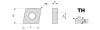 CNMG120408-TH T9225 ч-ж