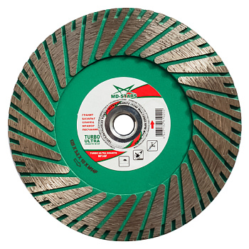 Круг алмазный TURBO ULTRA GRANITE 230х3.4х10/20х22.23 M14F "SKYWER"