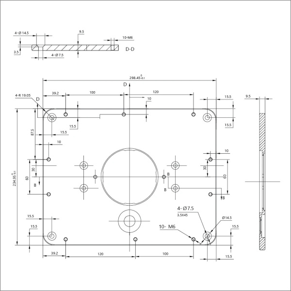 Лифт фрезерный BELMASH D033A_3