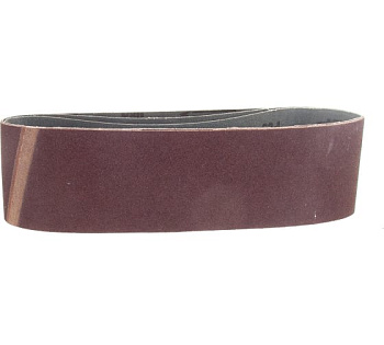 Лента шлифовальная Зубр Мастер 75х533мм, Р80 для ЛШМ