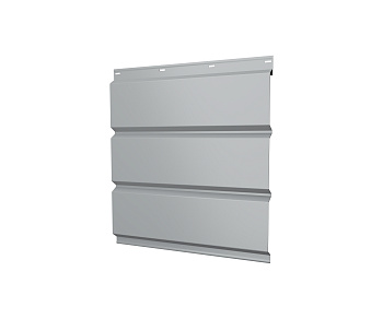 Софит металлический без перфорации 0,45 PE с пленкой RAL 7004 сигнальный серый