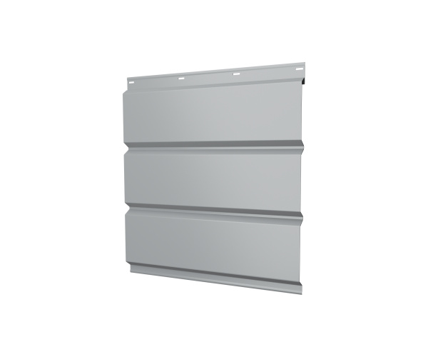 Софит металлический без перфорации 0,45 PE с пленкой RAL 7004 сигнальный серый