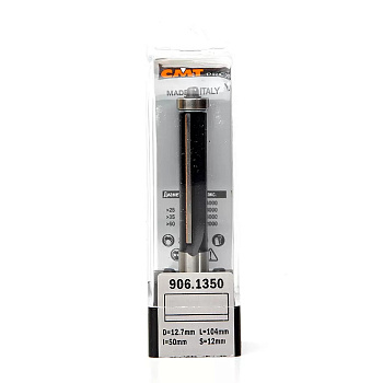 Фреза концевая обгонная с подшипником D=12,7 I=51,0 S=12,0 L=104,0  CMT PRO 906.1350