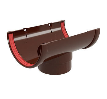 Воронка Классика 120 ПВХ Grand Line шоколадная (RAL 8017)