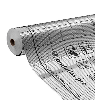 Пароизоляционная плёнка с армированным металлизированным покрытием ONDUTISS PRO Termo+ (75 м²)