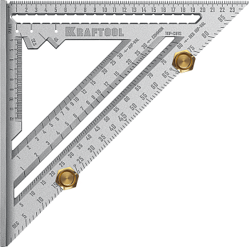 Угольник кровельный высокоточный 250 мм, 5-в-1 KRAFTOOL 3441-25