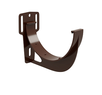 Кронштейн желоба slider Классика 120 ПВХ Grand Line коричневый (RR 32)