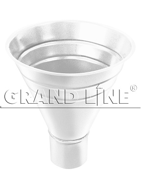 Воронка водосборная Grand Line 250/90 мм RAL 9003 сигнальный белый