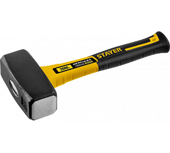 Кувалда STAYER "PROFI" кованая с двухкомпонентной фиберглассовой ручкой, 2,0кг