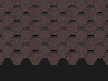 Гибкая черепица DOCKE PIE PREMIUM Коллекция КЁЛЬН цвет Корица 3м2