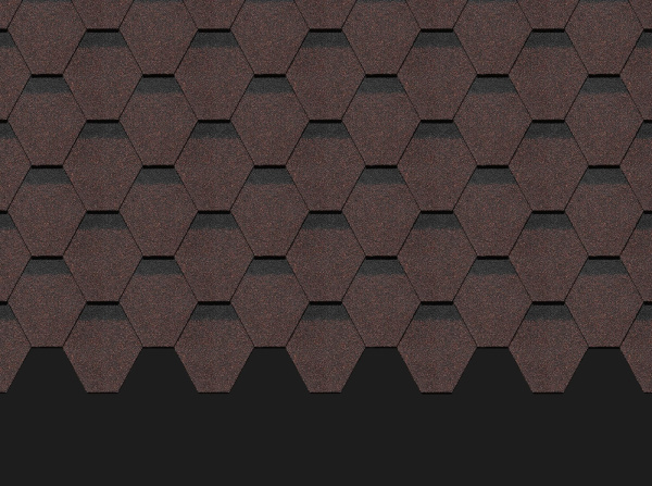 Гибкая черепица Premium, Кёльн, Корица