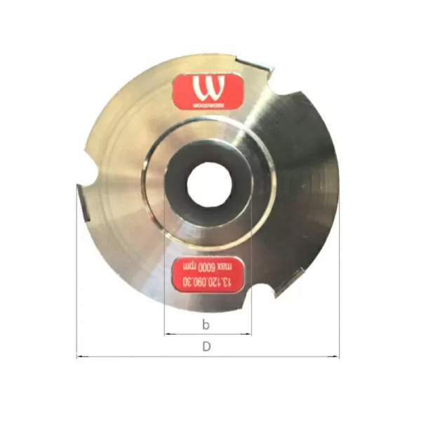 Фреза с винтовым расположением сменных режущих элементов Woodwork 13.080.30_2