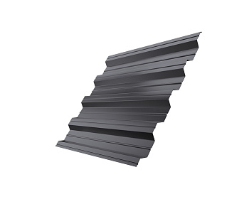 Профнастил НС44R 0,5 PE RAL 7004 сигнальный серый